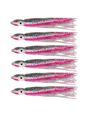 Polvo Daiwa 3.5 SPW-Silver Pink White